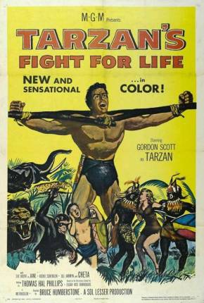 Tarzan e a Tribo Nagasu / Tarzans Fight for Life Dual Áudio 